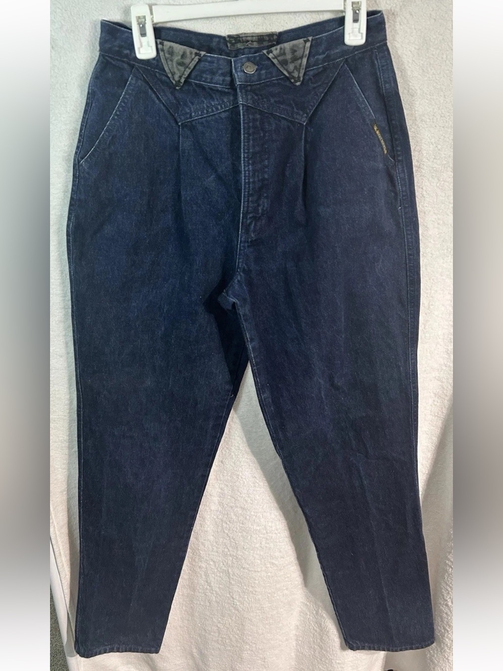 Vintage Rocky Mountain High Rise Denim Jeans Cowgirl Western Womens SZ 28x34 USA
